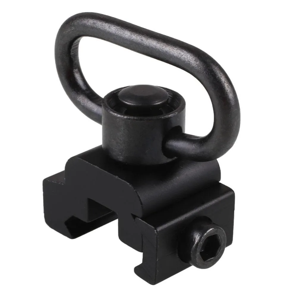 airsoft ar 15 M4 M16 accessoires Universal Sling Attachment QD tactical aluminum sling adapter for 20mm picatinny rail hunting (1)