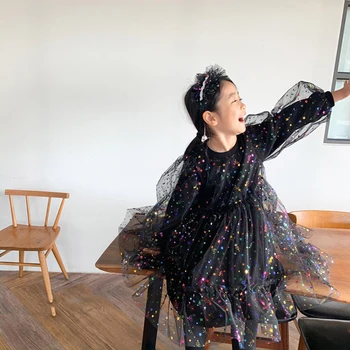 Owligbaby 2020 Spring Girls Dress Sequins Cotton Children Clothes Dress Wholesale 
Owligbaby 2020 Spring Girls Dress Sequins Cotton Children Clothes Dress Wholesale