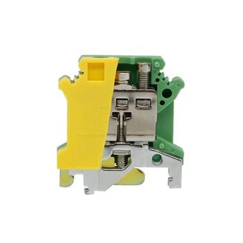 Din Rail Terminal Blocks Ground 10Pcs UISLKG-16 Universal Class Connector Screw Terminal blocks UISLKG16
Din Rail Terminal Blocks Ground 10Pcs UISLKG-16 Universal Class Connector Screw Terminal blocks UISLKG16