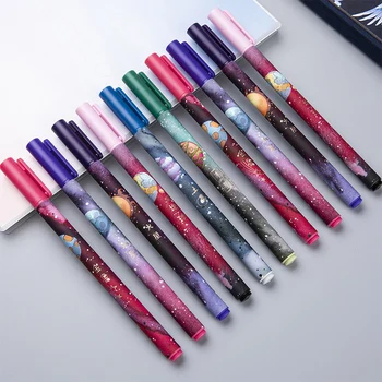 12pcs Retro Planet Constellation Gel Pen Set 0.5mm Student Pen Black Ink Pens Office School Writing Supplies Kawaii Stationery
12pcs Retro Planet Constellation Gel Pen Set 0.5mm Student Pen Black Ink Pens Office School Writing Supplies Kawaii Stationery