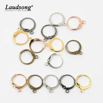 20PCS 14X12MM Gold/Rose Gold/Brown/Gun Black/Silver Color Round French Style Ear Hook For Jewelry Making DIY Earring Accessories
20PCS 14X12MM Gold/Rose Gold/Brown/Gun Black/Silver Color Round French Style Ear Hook For Jewelry Making DIY Earring Accessories