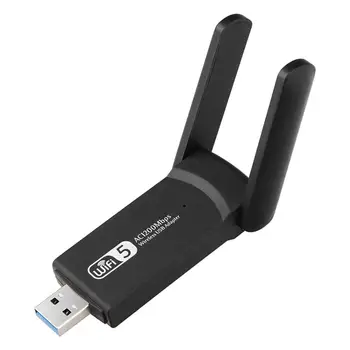 RTL8812 Wireless Dual Band 2.4G 5.8G WiFi Ethernet Adapter 1200Mbps Network- Card with Dual Antenna USB3.0 Receiver for Computer
RTL8812 Wireless Dual Band 2.4G 5.8G WiFi Ethernet Adapter 1200Mbps Network- Card with Dual Antenna USB3.0 Receiver for Computer