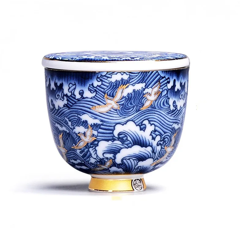 Seasoning Storage Box Tea Jar Sugar Bowl Small Things Container Bottle Candy Coffee Jar Dried Nuts Cans Blue And White Porcelain
Seasoning Storage Box Tea Jar Sugar Bowl Small Things Container Bottle Candy Coffee Jar Dried Nuts Cans Blue And White Porcelain
