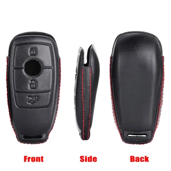 Leather Car Key Case Keychain For Mercedes Benz AMG E-Class W213 / C Class W205 Made Of High Quality Material
Leather Car Key Case Keychain For Mercedes Benz AMG E-Class W213 / C Class W205 Made Of High Quality Material