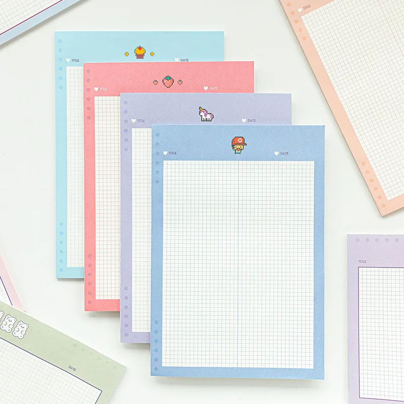 12 Packs Mixed Cute Colorful Grid Paper Pad 175mm*255mm 30 Sheets Portbale Memo Notes Creative School Office Stationery Supply
12 Packs Mixed Cute Colorful Grid Paper Pad 175mm*255mm 30 Sheets Portbale Memo Notes Creative School Office Stationery Supply