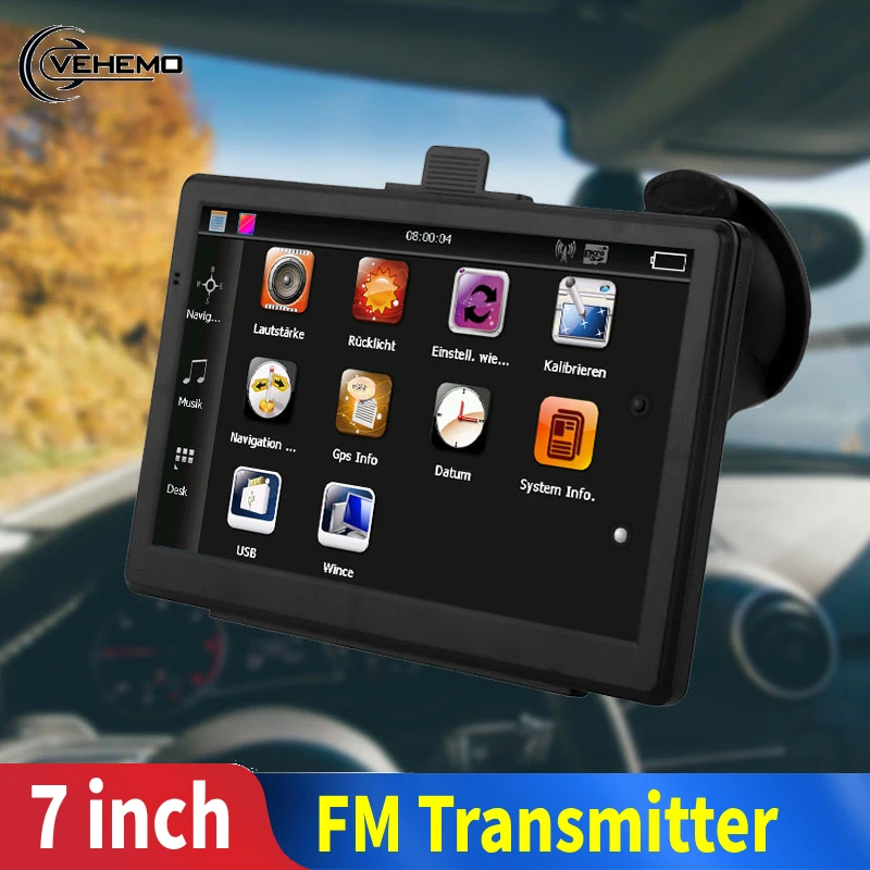 7 Inch 7" HD Car Touch Screen FM Bluetooth AVIN Navitel 2018 Latest Europe Map Sat nav Truck CAR Bavigators Automobile
7 Inch 7" HD Car Touch Screen FM Bluetooth AVIN Navitel 2018 Latest Europe Map Sat nav Truck CAR Bavigators Automobile