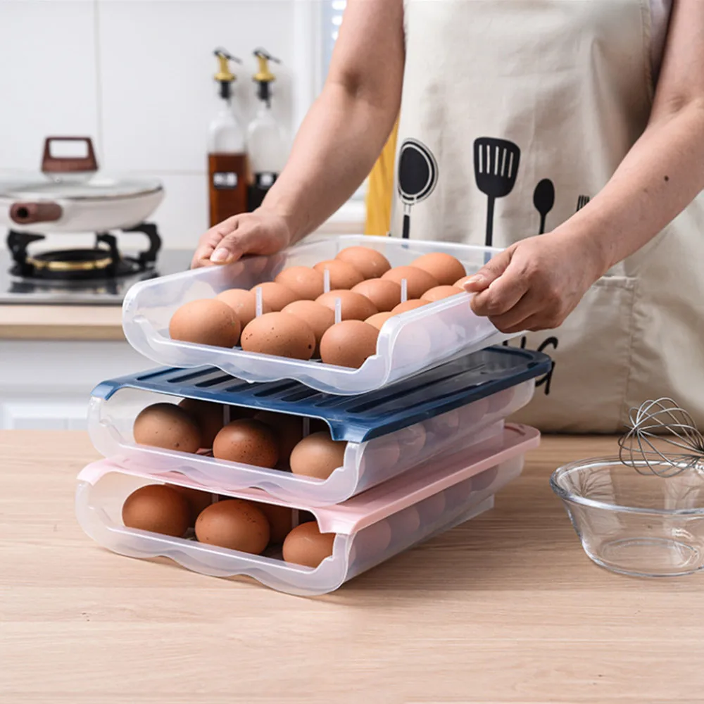Egg Storage Box Crisper Plastic Egg Container Case Refrigerator Fresh Storage Kitchen Tools Portable Wild Picnic Egg Organizer
Egg Storage Box Crisper Plastic Egg Container Case Refrigerator Fresh Storage Kitchen Tools Portable Wild Picnic Egg Organizer