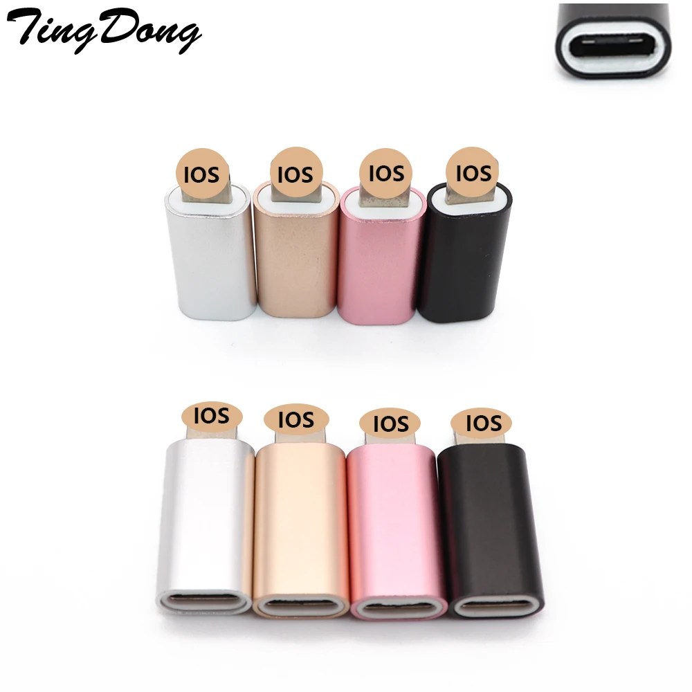 2PC USB OTG Adapter Type C To 8 Pin For Apple For iphone X XS XR 8 7 Plus 10 Lighting Sync Data Fast Charging Converter
2PC USB OTG Adapter Type C To 8 Pin For Apple For iphone X XS XR 8 7 Plus 10 Lighting Sync Data Fast Charging Converter