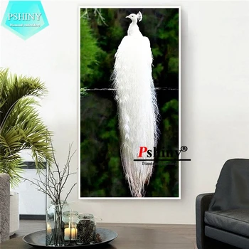 5D DIY Diamond embroidery sale white peacock animal picture Full drill round rhinestone Diamond Painting cross stich new arrival
5D DIY Diamond embroidery sale white peacock animal picture Full drill round rhinestone Diamond Painting cross stich new arrival