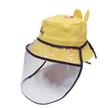 Kids Cartoon Anti Splash Safety Isolation Protective Mask Anti-fog Saliva Fisherman Hat Sun Protection Cap Removable Mask
Kids Cartoon Anti Splash Safety Isolation Protective Mask Anti-fog Saliva Fisherman Hat Sun Protection Cap Removable Mask