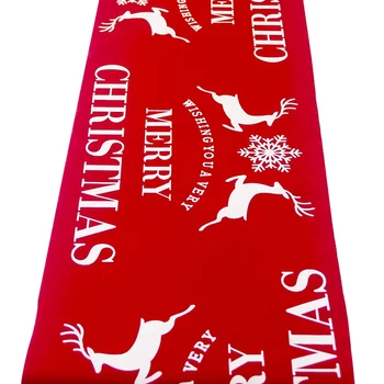 Cotton Embroidered Christmas Table Runners 270x28cm Deer Christmas Tree Table Runner Cloth Cover for Home New Year Decoration-D
Cotton Embroidered Christmas Table Runners 270x28cm Deer Christmas Tree Table Runner Cloth Cover for Home New Year Decoration-D