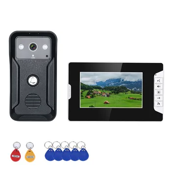 Mountainone Video Intercom 1pc 7 Inch Color screen Monitor 1pc HD Doorbell 1000TVL Camera ID and Electric-controlled Unlocking
Mountainone Video Intercom 1pc 7 Inch Color screen Monitor 1pc HD Doorbell 1000TVL Camera ID and Electric-controlled Unlocking