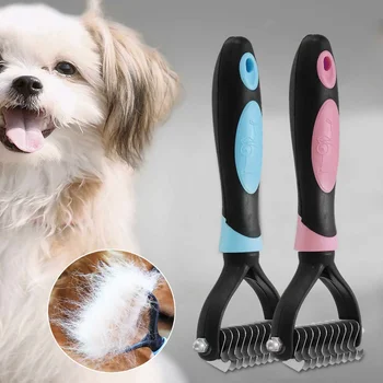 Professional Pet Grooming Comb Undercoat Rake Dog Cat Brush Hair Remover Safe Smooth Head 10.5cm
Professional Pet Grooming Comb Undercoat Rake Dog Cat Brush Hair Remover Safe Smooth Head 10.5cm