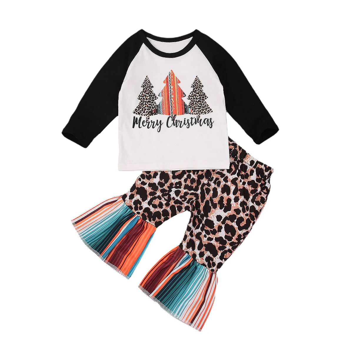 2020 New Winter Christmas 0-4Y Toddler Baby Girls 2Pcs Set Letter Print Trees Long Sleeve Top+Leopard Print Flared Pants Xmas
2020 New Winter Christmas 0-4Y Toddler Baby Girls 2Pcs Set Letter Print Trees Long Sleeve Top+Leopard Print Flared Pants Xmas