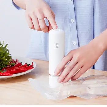 2020 Handheld Vacuum Rod Abs Intelligent Home Automation Seal Machine Kitchen Food Fresh-Keeping Sealing Baler 1Pcs 
2020 Handheld Vacuum Rod Abs Intelligent Home Automation Seal Machine Kitchen Food Fresh-Keeping Sealing Baler 1Pcs