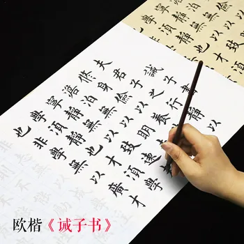 Ouyang Xun's Commandment Book for Beginner's Medium Regular Script Calligraphy CopyAdult Tracing Red Rice Paper Brush Copybook
Ouyang Xun's Commandment Book for Beginner's Medium Regular Script Calligraphy CopyAdult Tracing Red Rice Paper Brush Copybook
