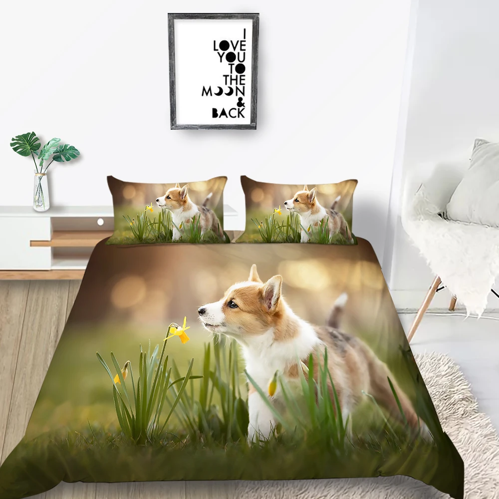 Corji And Flower Bedding Set 3D Print Fresh Cute Soft Duvet Cover Queen King Twin Full Single Double Unique Design Bed Set
Corji And Flower Bedding Set 3D Print Fresh Cute Soft Duvet Cover Queen King Twin Full Single Double Unique Design Bed Set