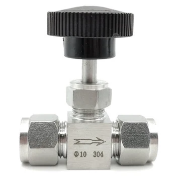 Adjustable Needle Valve O.D 10mm Tube Stainless Steel 304 High Pressure Acid Proof Straight Card Set Crane
Adjustable Needle Valve O.D 10mm Tube Stainless Steel 304 High Pressure Acid Proof Straight Card Set Crane