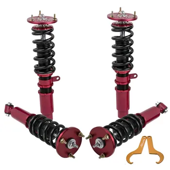 Coilover Damper Set front + Rear Coilovers For BMW 5 Series E60 Sedan 2004-2010 Coil Spring for 523 525 528 Lowering Spring Kits 
Coilover Damper Set front + Rear Coilovers For BMW 5 Series E60 Sedan 2004-2010 Coil Spring for 523 525 528 Lowering Spring Kits