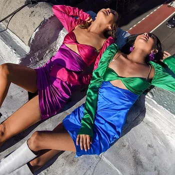 Madam clothing OWLPRINCESS 2020 New Women's Patchwork Long-Sleeved Dress 
Madam clothing OWLPRINCESS 2020 New Women's Patchwork Long-Sleeved Dress