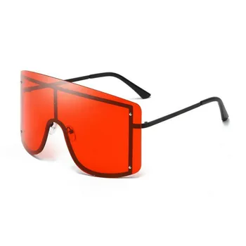 Personalized Men's Siamese Large Windproof Eye Protection Sunglasses Women's Oversize Ultra Light Metal Frame Slim Sun Glasses
Personalized Men's Siamese Large Windproof Eye Protection Sunglasses Women's Oversize Ultra Light Metal Frame Slim Sun Glasses
