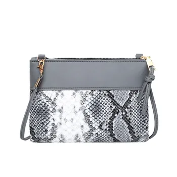 Women's Snake Pattern Shoulder Bag New Messenger Package Fashion Square Bag girls Waterproof handbag 1112#B 
Women's Snake Pattern Shoulder Bag New Messenger Package Fashion Square Bag girls Waterproof handbag 1112#B