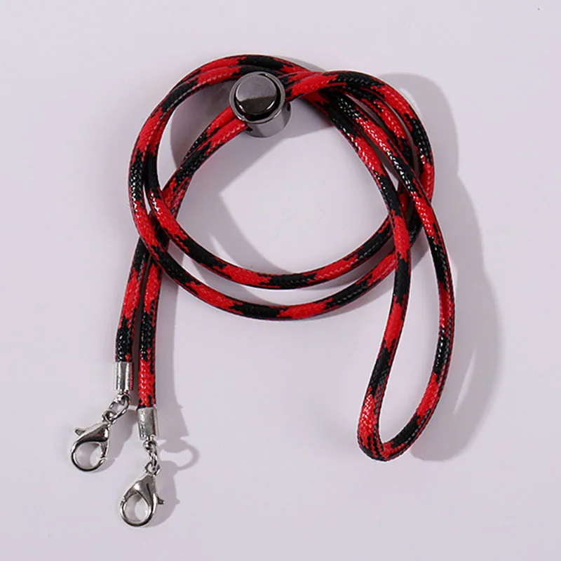 Colorful Metal Buttons Adjustable Lanyard Handy Convenient Safety Face Mask Rest Ear Holder Rope Ear Hanging Rope Nose Clips
Colorful Metal Buttons Adjustable Lanyard Handy Convenient Safety Face Mask Rest Ear Holder Rope Ear Hanging Rope Nose Clips