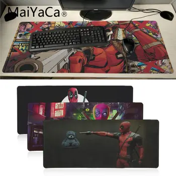 MaiYaCa Deadpool Gamer Speed Rubber Mousepad Big Promotion Russia gaming mouse pad xl Keyboard Laptop PC notebook desk pad
MaiYaCa Deadpool Gamer Speed Rubber Mousepad Big Promotion Russia gaming mouse pad xl Keyboard Laptop PC notebook desk pad