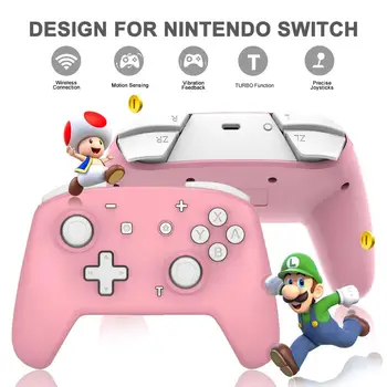 PRO Bluetooth wireless game controller forNintendo Switch handle controller sensing vibration Game controller Cross-border
PRO Bluetooth wireless game controller forNintendo Switch handle controller sensing vibration Game controller Cross-border