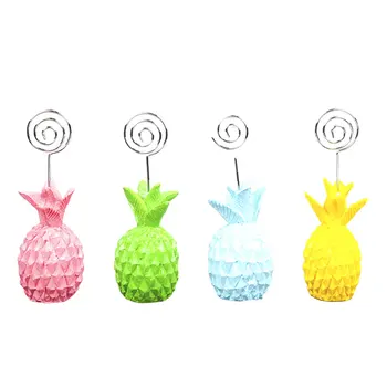 4pcs Clips Fashion Pineapple Creative Note Clamp Desktop Ornament Decor Picture Clip Photo Clip for Wedding Birthday Party A35
4pcs Clips Fashion Pineapple Creative Note Clamp Desktop Ornament Decor Picture Clip Photo Clip for Wedding Birthday Party A35