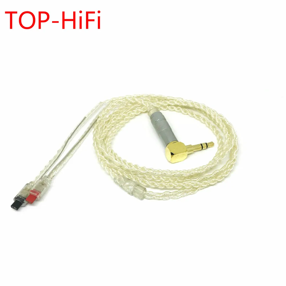 

TOP-HiFi 3.5mm 4 Core Replacement Earphone Upgrade Cable For Audio Technica ATH im01 im02 im03 im04 im50 im70