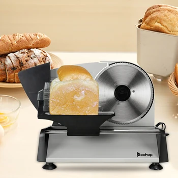 ZOKOP SL524 110V/150W 7.5" Semi-automatic Gear Cutter Deli Food Machine Home Deli Food Slicer
ZOKOP SL524 110V/150W 7.5" Semi-automatic Gear Cutter Deli Food Machine Home Deli Food Slicer