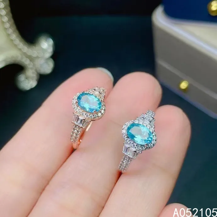 KJJEAXCMY Fine Jewelry 925 Sterling Silver Inlaid Natural Apatite Women Elegant Exquisite OL Style Adjustable Gem Ring Support d
KJJEAXCMY Fine Jewelry 925 Sterling Silver Inlaid Natural Apatite Women Elegant Exquisite OL Style Adjustable Gem Ring Support d