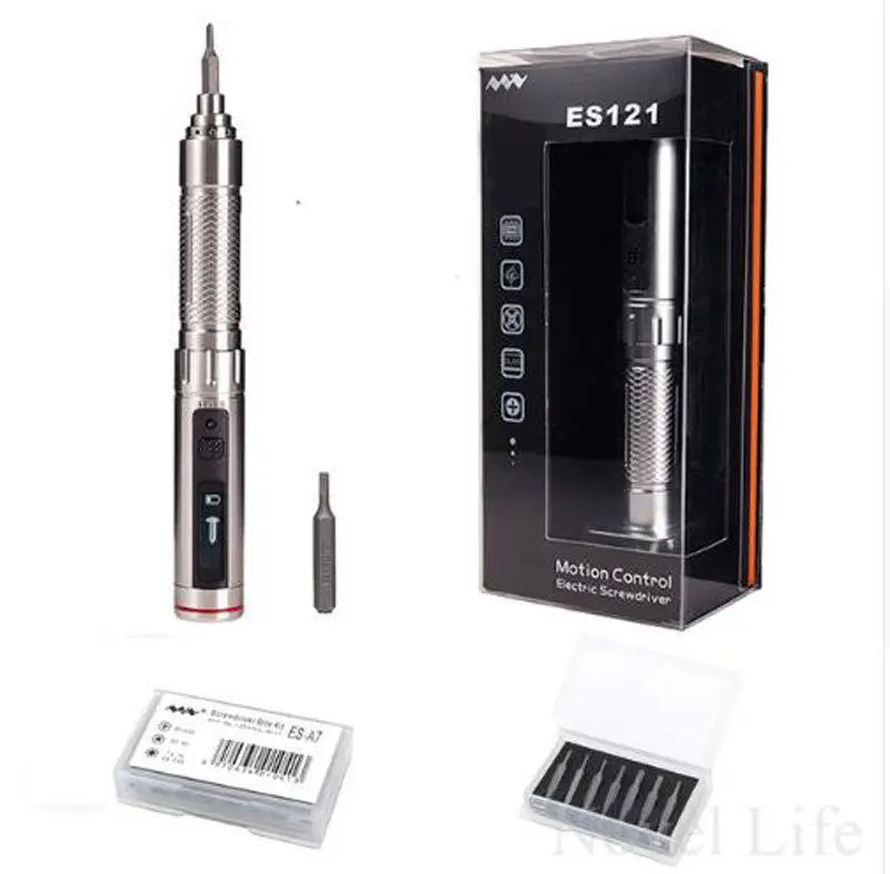 ES121 Mini Precision Cordless Electric Screwdriver Smart Motion Control Power Screwdriver 16pcs 4mm Bit Set ES120 Upgrade
ES121 Mini Precision Cordless Electric Screwdriver Smart Motion Control Power Screwdriver 16pcs 4mm Bit Set ES120 Upgrade