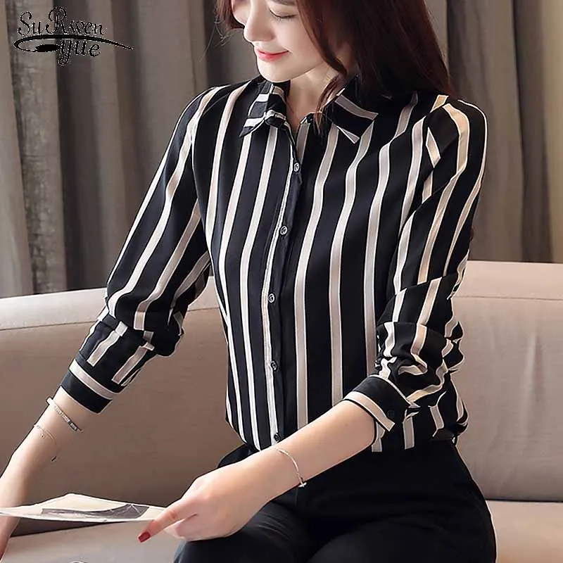 New Arrival plus size Women Tops and Blouses Fall Long Sleeve Striped Cardigan Chiffon Blouse Women Office Lady Clothes 5983 50
New Arrival plus size Women Tops and Blouses Fall Long Sleeve Striped Cardigan Chiffon Blouse Women Office Lady Clothes 5983 50