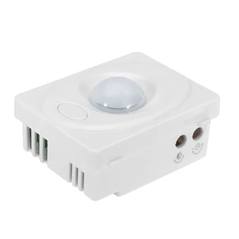 Mini 3 Wire Infrared Human Body PIR Motion Sensor Delay Time Switch AC180-250V For Home Lighting LED Lamp Adjustable Detector
Mini 3 Wire Infrared Human Body PIR Motion Sensor Delay Time Switch AC180-250V For Home Lighting LED Lamp Adjustable Detector