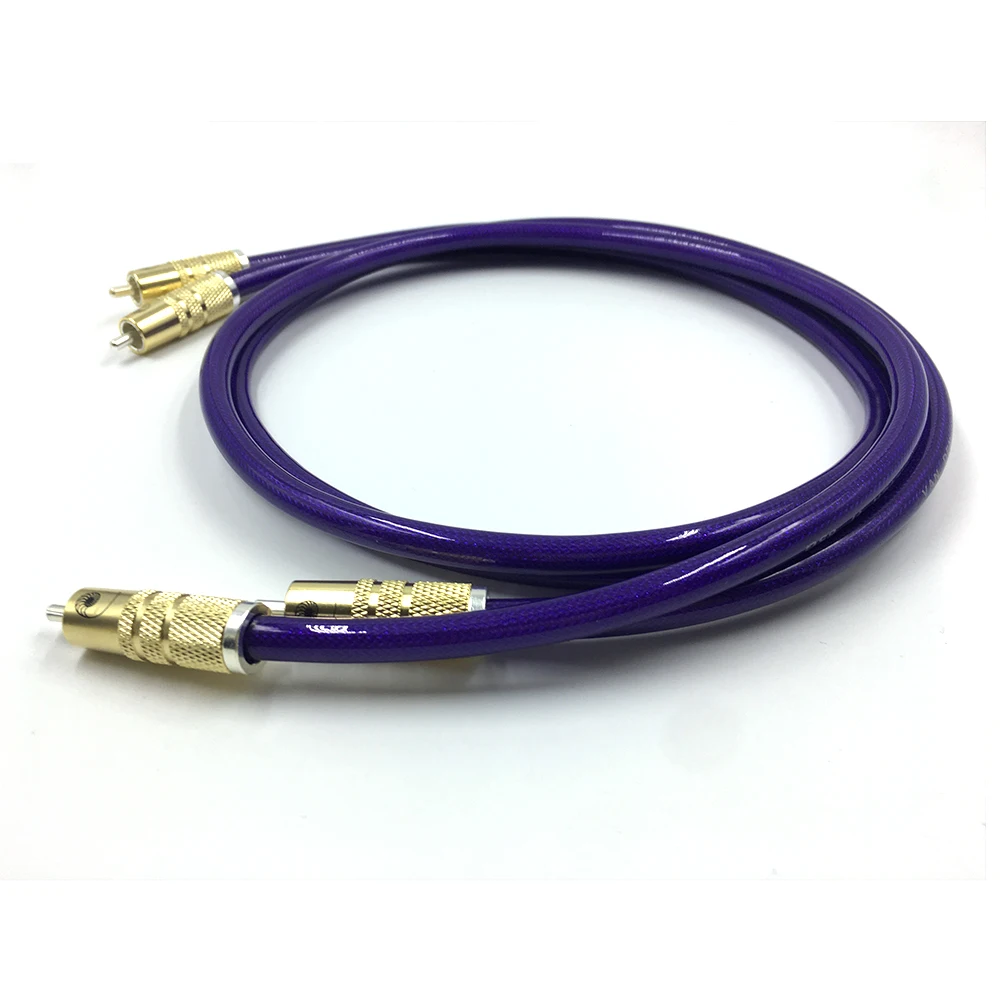HIFI Stereo Pair RCA Cable High-performance signal wire Hi-Fi Audio 2rca to 2rca Interconnect Cable
HIFI Stereo Pair RCA Cable High-performance signal wire Hi-Fi Audio 2rca to 2rca Interconnect Cable