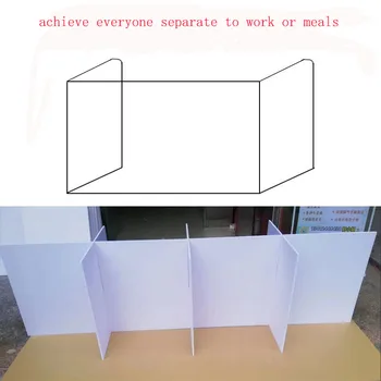 Desk partition board dining table isolation baffle acrylic separation baffle counter achieve everyone separate to work or meals
Desk partition board dining table isolation baffle acrylic separation baffle counter achieve everyone separate to work or meals