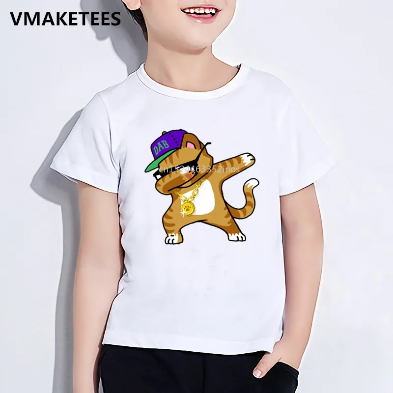 Детская летняя футболка для мальчиков и девочек детская с рисунком