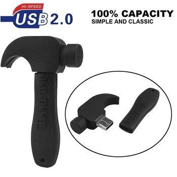 Hammer Model USB 2.0 Flash Memory Stick 8GB 16GB 32GB 4GB Pendrive Tool Hammer Creative USB Flash Drive Pen Drive Flashdrive
Hammer Model USB 2.0 Flash Memory Stick 8GB 16GB 32GB 4GB Pendrive Tool Hammer Creative USB Flash Drive Pen Drive Flashdrive