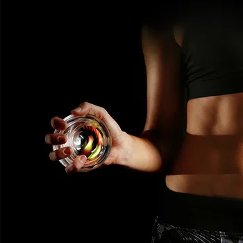 Auto-Start Spinner Gyroscopic Wrist Power Ball Self-generating PowerBall With LED Light Arm Fingers Wrist Muscle Strengthener
Auto-Start Spinner Gyroscopic Wrist Power Ball Self-generating PowerBall With LED Light Arm Fingers Wrist Muscle Strengthener