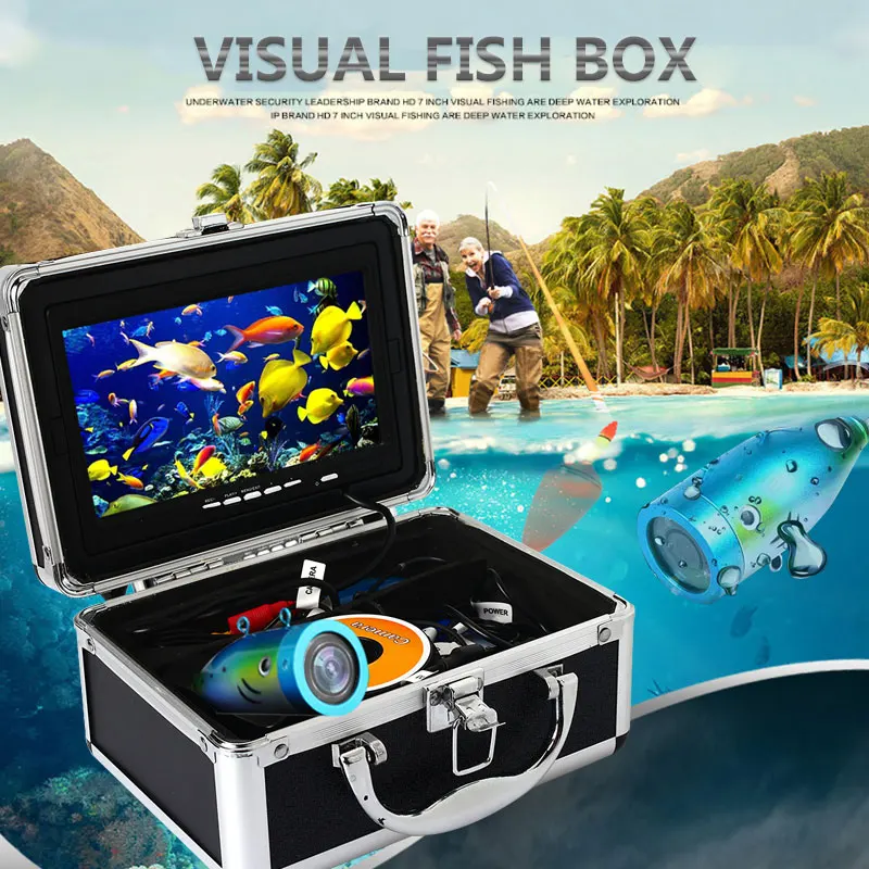 Fish Finder 720P Lamp Underwater Camera 10h Go Fishing Fishing Camera 15M 4500mA IP68 Black Technology Bait LED Diving
Fish Finder 720P Lamp Underwater Camera 10h Go Fishing Fishing Camera 15M 4500mA IP68 Black Technology Bait LED Diving