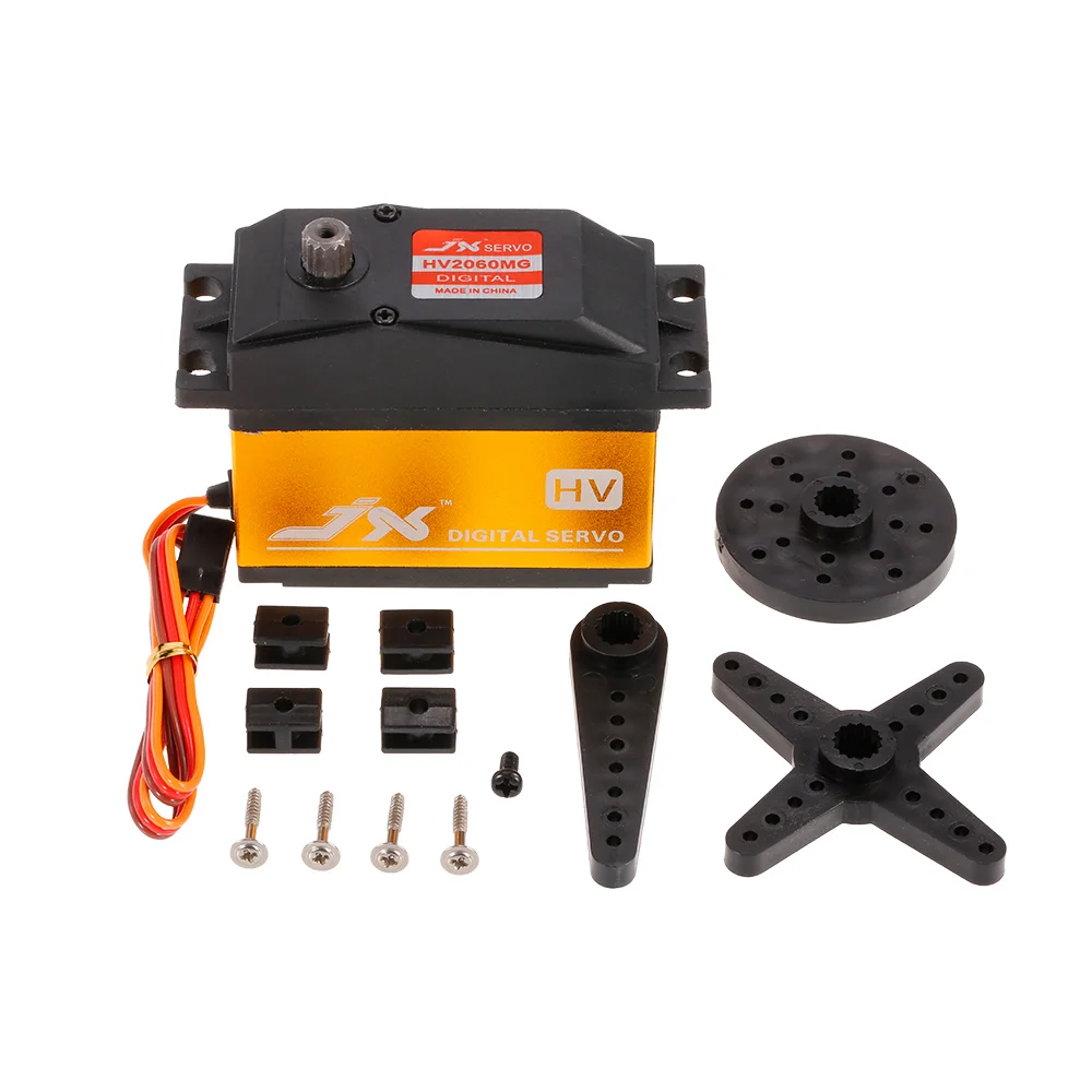 PDI-HV2060MG Metal Gear 6.0V-7.4V 0.13sec/60 Digital Servo 62kg Torque Aluminums Case for 1/5 RC Car
PDI-HV2060MG Metal Gear 6.0V-7.4V 0.13sec/60 Digital Servo 62kg Torque Aluminums Case for 1/5 RC Car