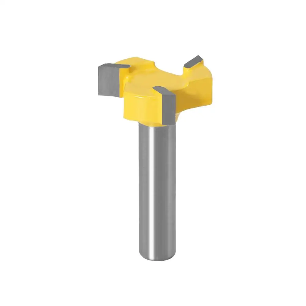1pc 8mm Shank 3 Edge T Type Slotting Cutter Woodworking Tool Router Bits For Wood Industrial Grade Milling | Инструменты