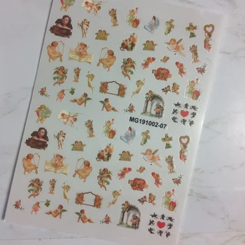 4 Styles 5D ANGEL NAIL STICKERS Cherubs Nail Decals for Nail Art , Water Transfer Decal Foils,**Cherubs Angel// Nail Decals
4 Styles 5D ANGEL NAIL STICKERS Cherubs Nail Decals for Nail Art , Water Transfer Decal Foils,**Cherubs Angel// Nail Decals