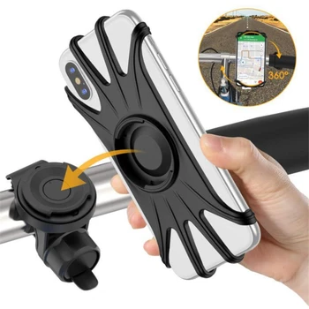 2020 New Sale Bicycle Phone Holder 360° Rotation Removable Non-slip Silicone Motorcycle Universal Bracket GPS Stand Support Tool
2020 New Sale Bicycle Phone Holder 360° Rotation Removable Non-slip Silicone Motorcycle Universal Bracket GPS Stand Support Tool