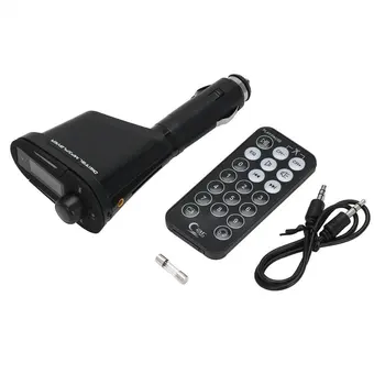 New 1pcs Pipe shape Car Kit MP3 Player Wireless FM Transmitter Modulator USB for LCD Remote Red Hot Selling
New 1pcs Pipe shape Car Kit MP3 Player Wireless FM Transmitter Modulator USB for LCD Remote Red Hot Selling