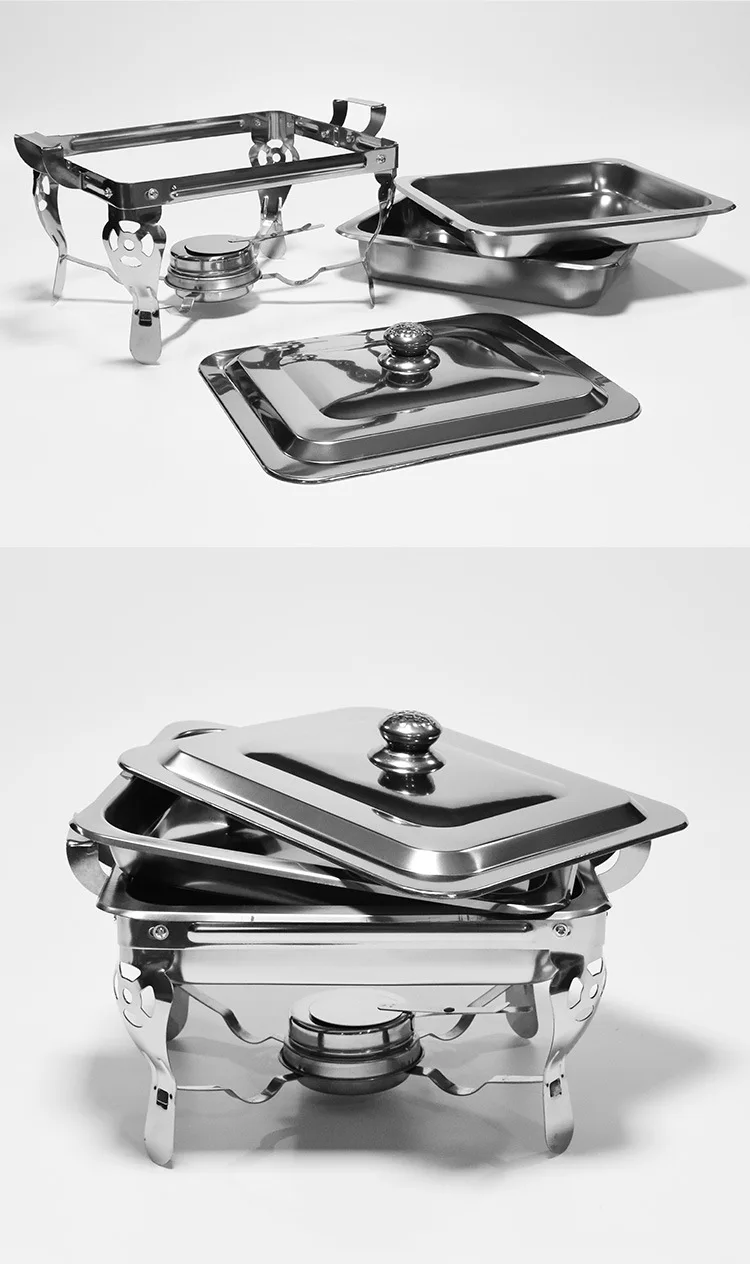 Generic Catering Buffet Set Food Chafing Dishes Stainless Steel Chafer
