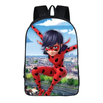 16 inch Cartoon Ladybug Printing School Bags for Girls Backpack Kids Boys Bagpack Children Satchel
16 inch Cartoon Ladybug Printing School Bags for Girls Backpack Kids Boys Bagpack Children Satchel