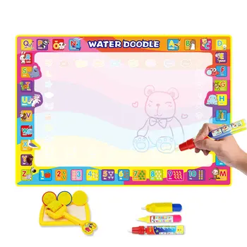 100*70cm Big Size Magic Water Drawing Mat & 3 Magic Pens & Stamp Set Reusable Painting Board Educational Toys for Kids Present
100*70cm Big Size Magic Water Drawing Mat & 3 Magic Pens & Stamp Set Reusable Painting Board Educational Toys for Kids Present
